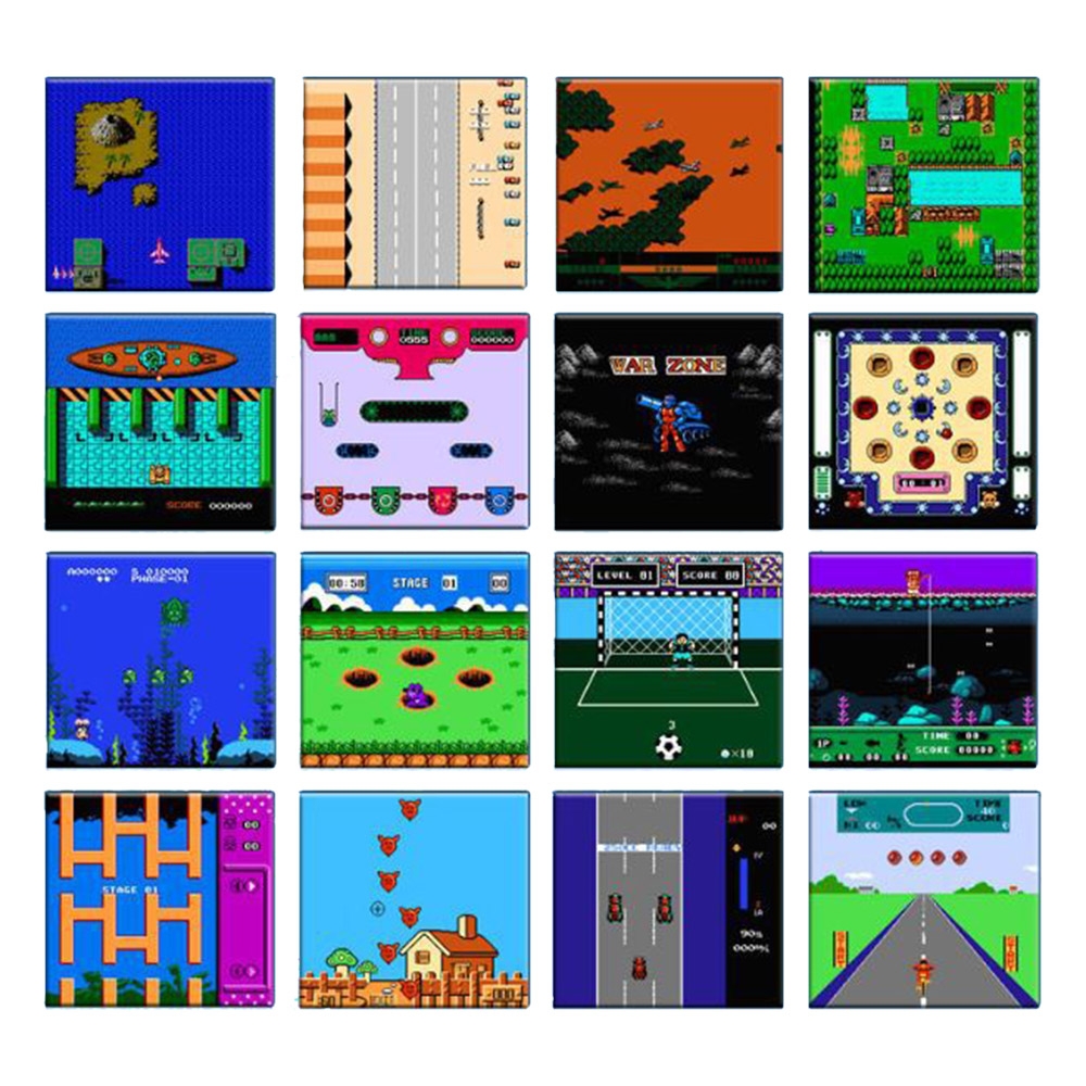  Mini Arcade Draagbare Retro Game Console 8-Bit met ingebouwd 240 Klassieke Games 